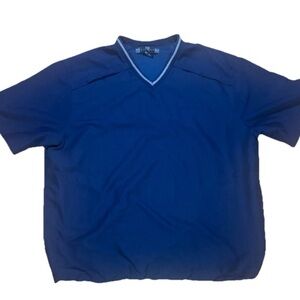 GK Navy Textured Shirt